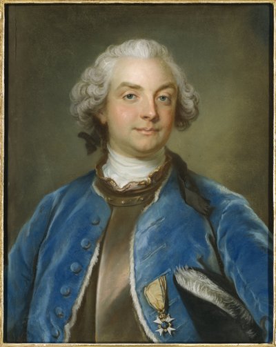 Portret van Graaf Fredrik Axel von Fersen (1719-1794) door Gustav Lundberg