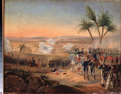 Scène van een militaire aanval door Gustav Schwarz