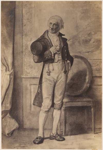 Gustave Brion - Mr Gillenormand door Gustave Brion
