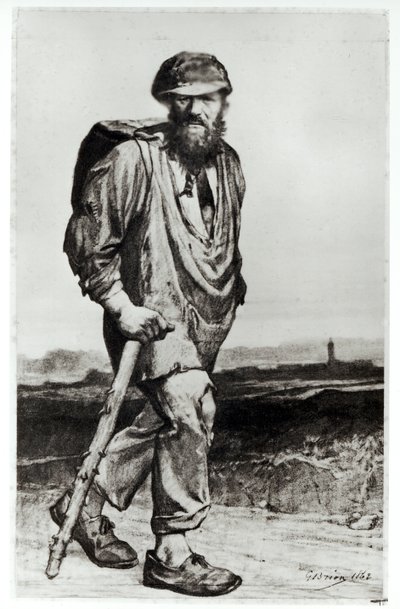Jean Valjean, illustratie uit 