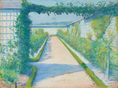 Moestuin, Yerres door Gustave Caillebotte