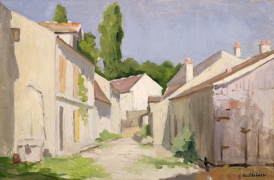 Le Clos des Abbesses, Yerres, Essonne, voor 1879 door Gustave Caillebotte