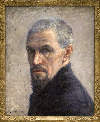 Portret van Gustave Caillebotte door Gustave Caillebotte