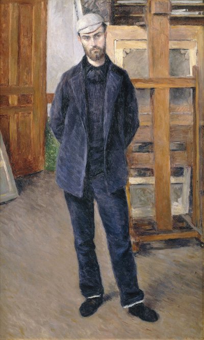 Portret van Pierre Rabot, Volledig; Portrait de Pierre Rabot, en Pied, 1893 door Gustave Caillebotte