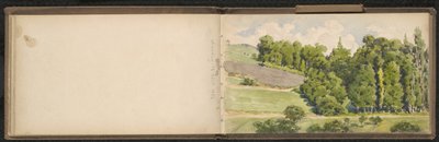 Schetsboek door Gustave Caillebotte