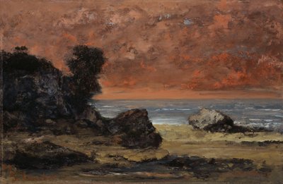 Na de Storm, 1872 door Gustave Courbet