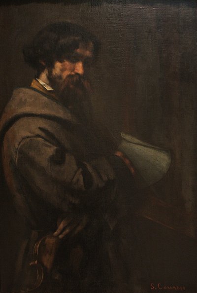 Alphonse Promayet door Gustave Courbet