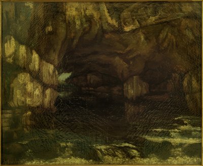De Bron van de Loue door Gustave Courbet