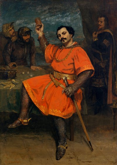 Louis Gueymard als Robert le Diable door Gustave Courbet