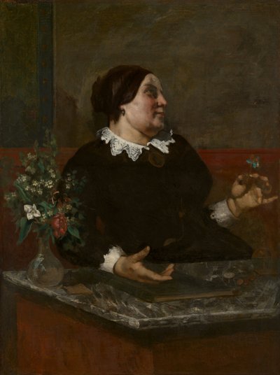 Moeder Grégoire door Gustave Courbet