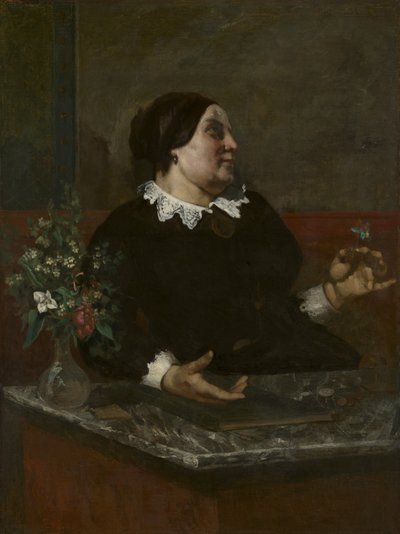 Mère Grégoire, 1855 en 1857-59 door Gustave Courbet
