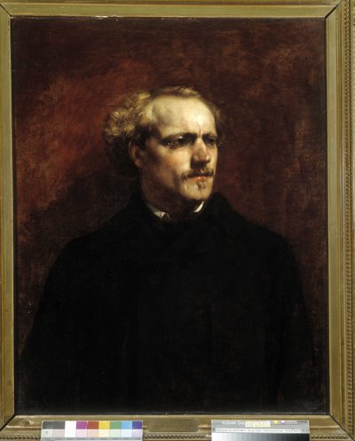 Portret van Andre Grangier door Gustave Courbet