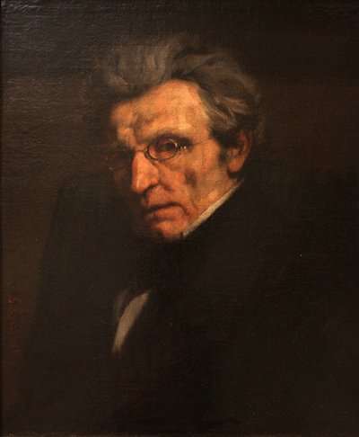Portret van Charles Suisse door Gustave Courbet