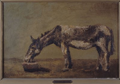 De Ezel, tussen 1862 en 1863 door Gustave Courbet