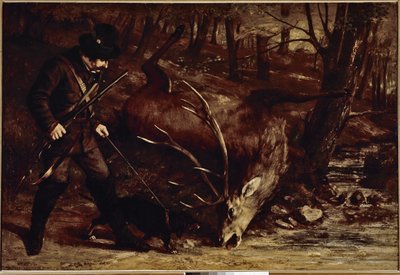 De Duitse jager door Gustave Courbet