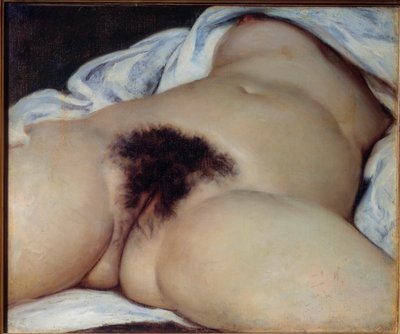 De oorsprong van de wereld door Gustave Courbet