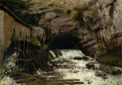 De Bron van de Loue door Gustave Courbet