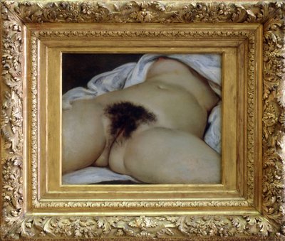 De oorsprong van de wereld - Het model zou Joanna Hiffernan kunnen zijn, bekend als Jo - Schilderij door Gustave Courbet door Gustave Courbet