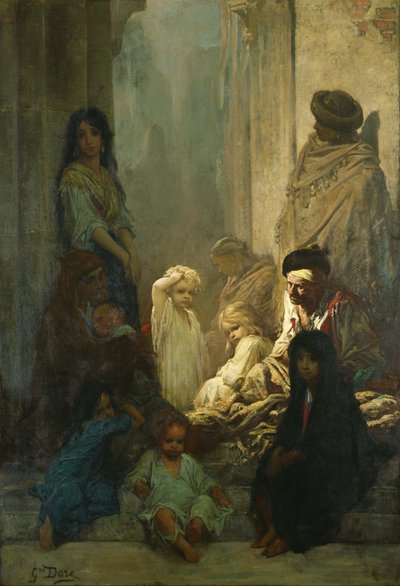 La Siesta, Herinneringen aan Spanje. door Gustave Dore