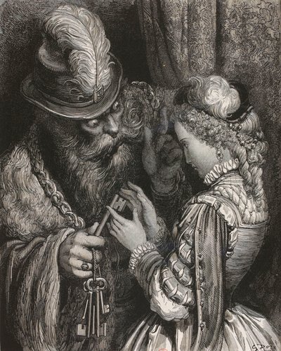 Bluebird door Gustave Dore