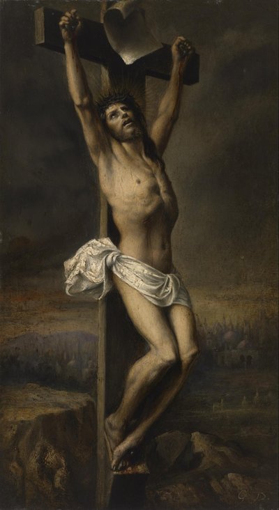 Christus aan het kruis door Gustave Dore