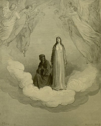 Gustave Doré - Paradiso, c. XXI, v. 1-3 door Gustave Dore