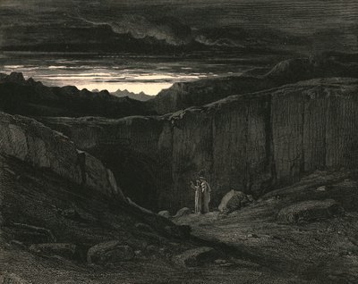 Alle hoop verlaten, gij die hier binnentreedt, c1890 door Gustave Dore