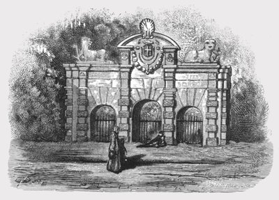 Buckingham Gate door Gustave Dore