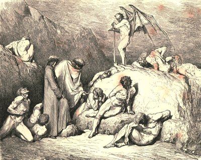 Herinner Piero van Medicina, als je terugkeert, ca. 1890 door Gustave Dore