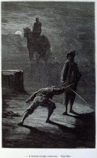 Kapitein Fracasse (illustratie) door Gustave Dore