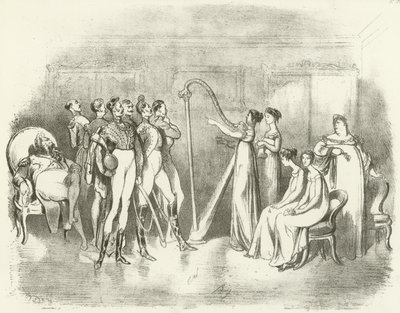 Corinna of Vocale Charms door Gustave Dore