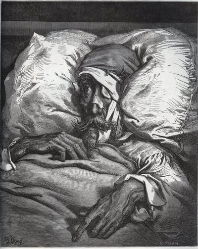 Don Quichot gewond - uit 
