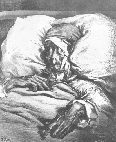 Don Quichot gewond, uit 