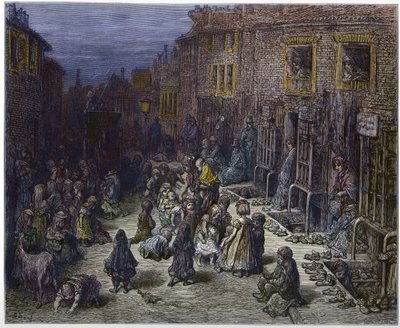 Dudley Street, Seven Dials in Covent Garden uit 