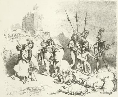 Feodaal gebruik door Gustave Dore