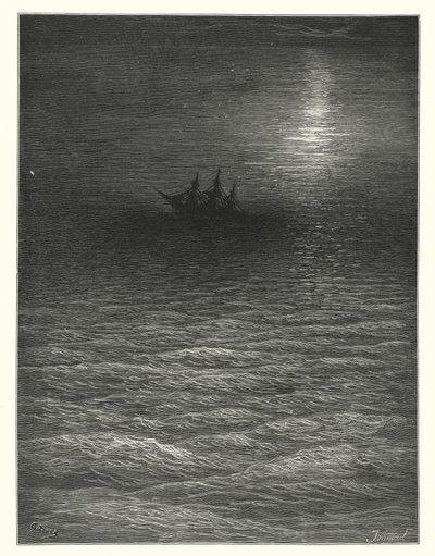 Gustave Doré illustratie voor Coleridge