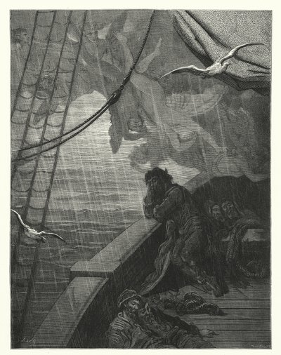 Gustave Doré illustratie voor Coleridge