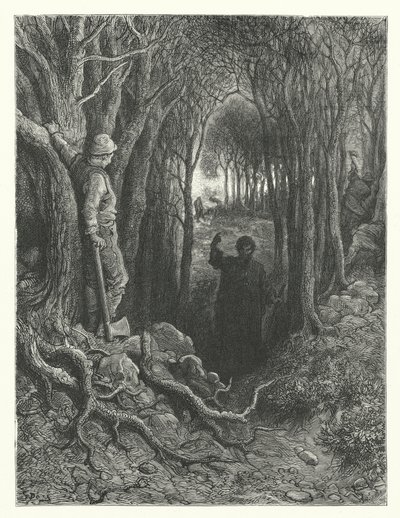 Gustave Doré illustratie voor Coleridge