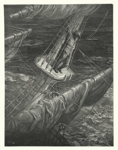 Gustave Doré illustratie voor Coleridge