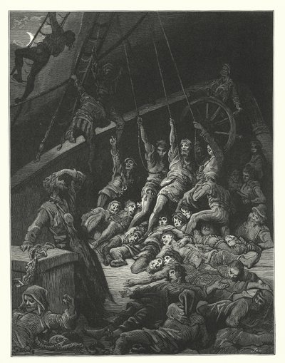 Gustave Doré illustratie voor Coleridge