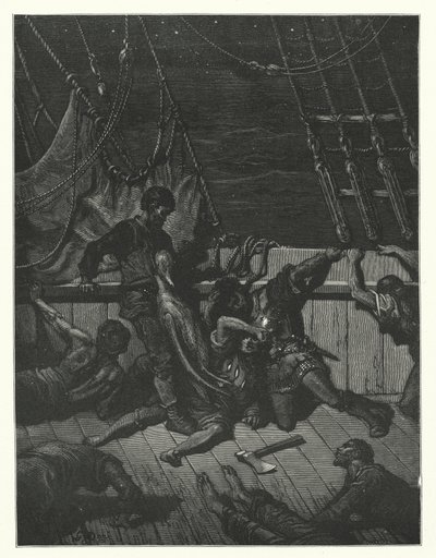 Gustave Dore illustratie voor Coleridge