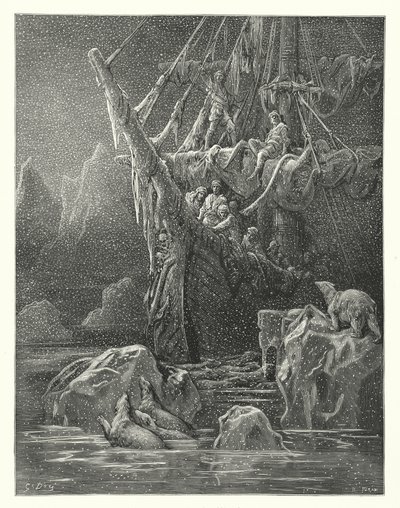 Gustave Dore illustratie voor Coleridge