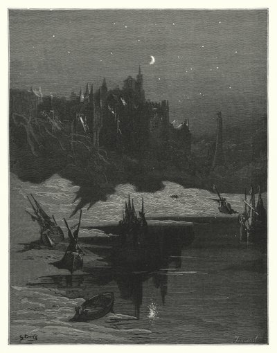 Gustave Dore illustratie voor Coleridge
