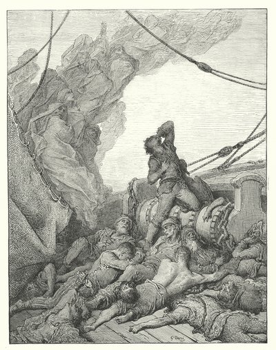 Gustave Dore illustratie voor Coleridge