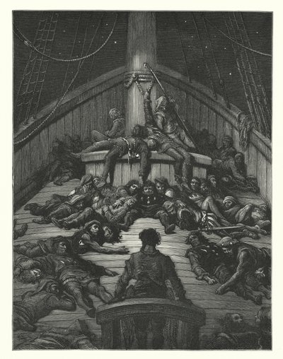 Gustave Dore illustratie voor Coleridge