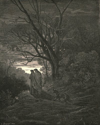 Hij, zodra hij zag dat ik huilde door Gustave Dore