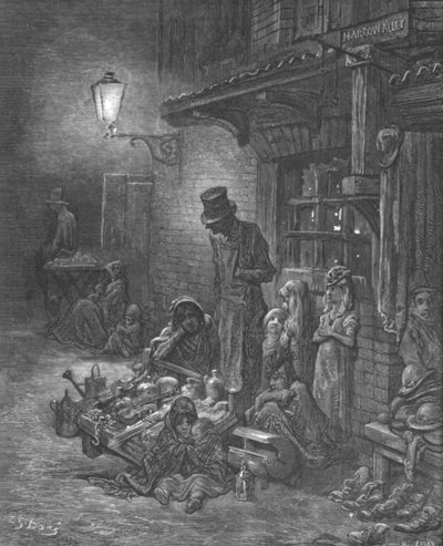 Houndsditch door Gustave Dore