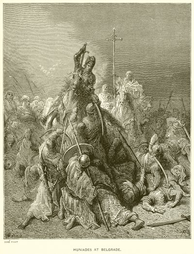 Huniades bij Belgrado door Gustave Dore