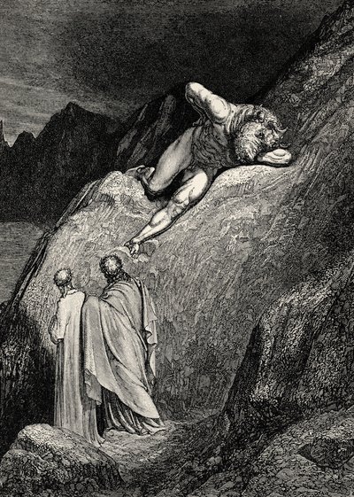 Illustratie voor De Goddelijke Komedie - Hel (La Divina Commedia, L