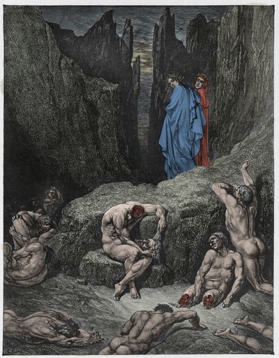 Inferno, Canto 29: Virgil berispt Dante